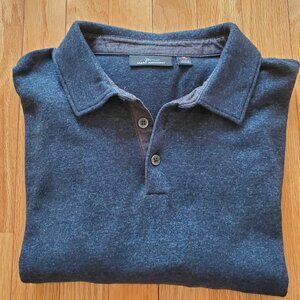 Marc Anthony long sleeve polo shirt/sweater size medium